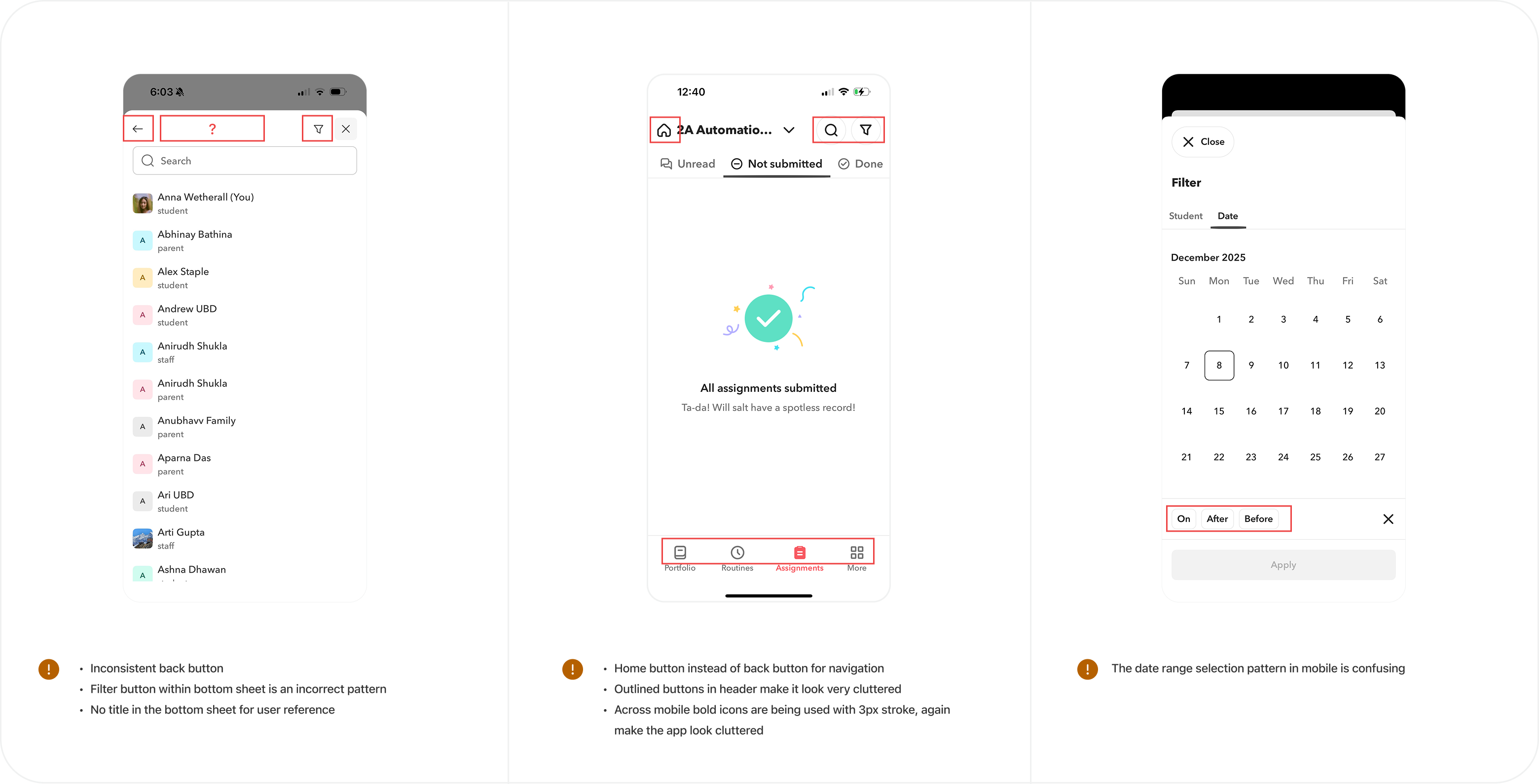 App audit 1